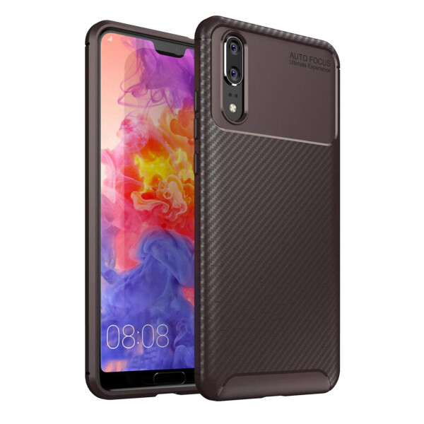 

Чехол Carbon Case Huawei P20 Коричневый