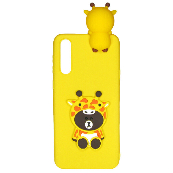 

Чехол Cartoon 3D Case для Huawei P20 Жираф