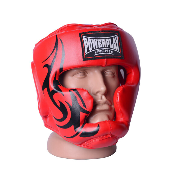 

Боксерский шлем PowerPlay 3043 Red Красный, XL
