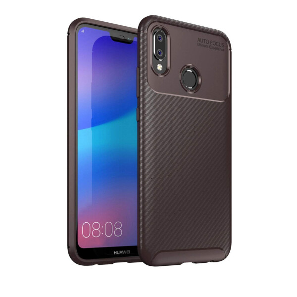 

Чехол Carbon Case Huawei P20 Lite / Nova 3e Коричневый