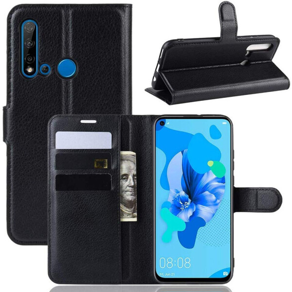 

Чехол-книжка Litchie Wallet для Huawei P20 Lite 2019 / Nova 5i Black