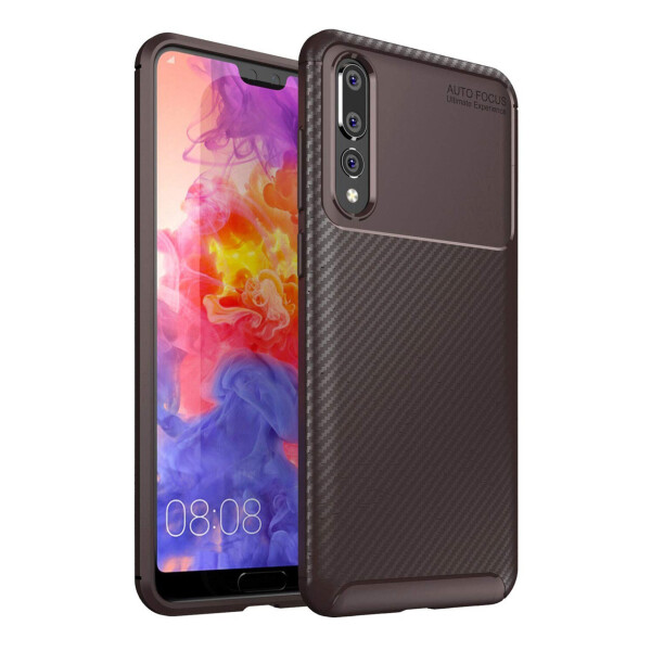 

Чехол Carbon Case Huawei P20 Pro Коричневый