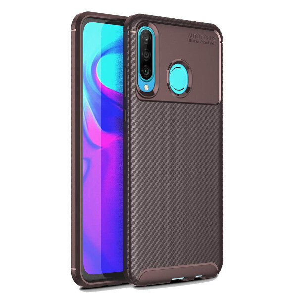 

Чехол Carbon Case Huawei P30 Lite / Nova 4e Коричневый