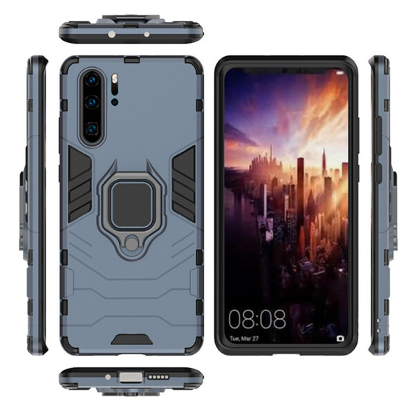 

Чехол Ring Armor для Huawei P30 Pro Синий