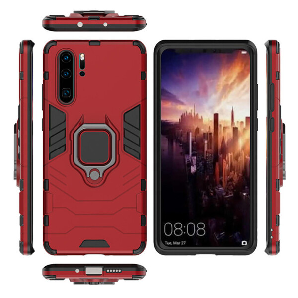 

Чехол Ring Armor для Huawei P30 Pro Красный