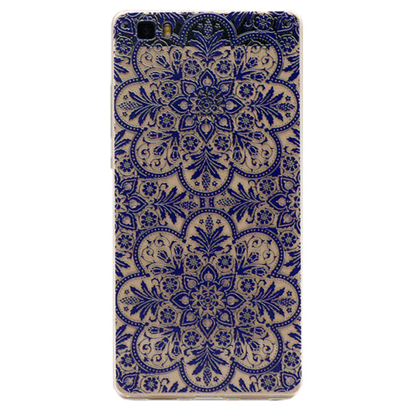 

Чехол с рисунком Printed Silicone для Huawei P8 Lite (2016) Узоры