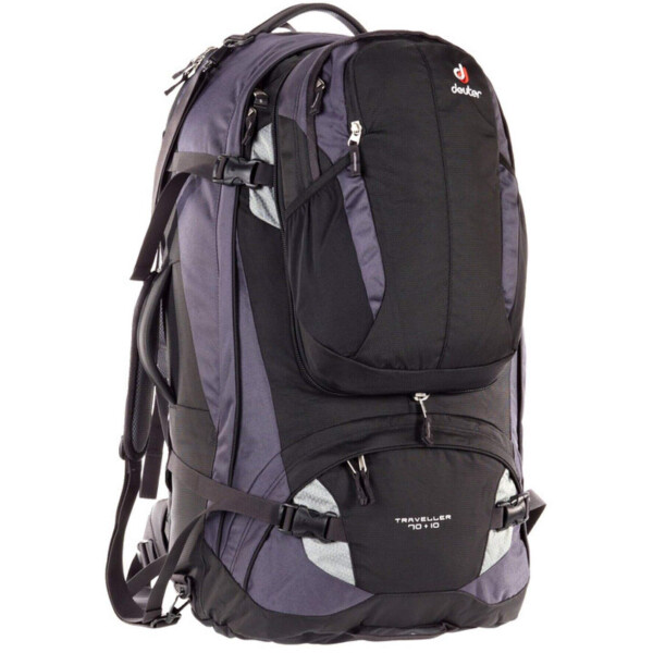 

Сумка-рюкзак Deuter Traveller 70+10 black-silver (3510115 7400)