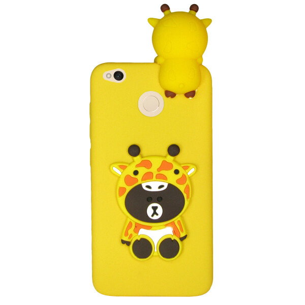 

Чехол Cartoon 3D Case для Huawei P8 Lite 2017 / Honor 8 Lite Жирафы