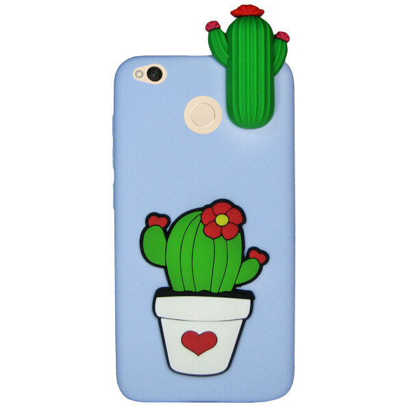 

Чехол Cartoon 3D Case для Huawei P8 Lite 2017 / Honor 8 Lite Кактусы