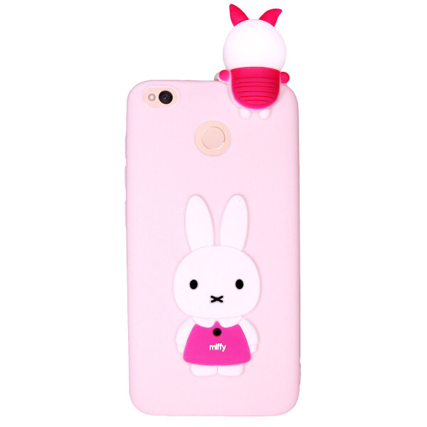 

Чехол Cartoon 3D Case для Huawei P8 Lite 2017 / Honor 8 Lite Кролик