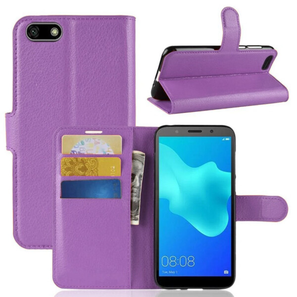 

Чехол-книжка Litchie Wallet для Huawei Y5 2018 / Y5 Prime 2018 / Honor 7A Violet