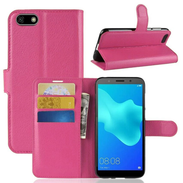 

Чехол-книжка Litchie Wallet для Huawei Y5 2018 / Y5 Prime 2018 / Honor 7A Rose