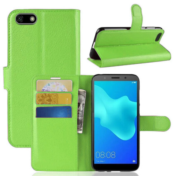 

Чехол-книжка Litchie Wallet для Huawei Y5 2018 / Y5 Prime 2018 / Honor 7A Green