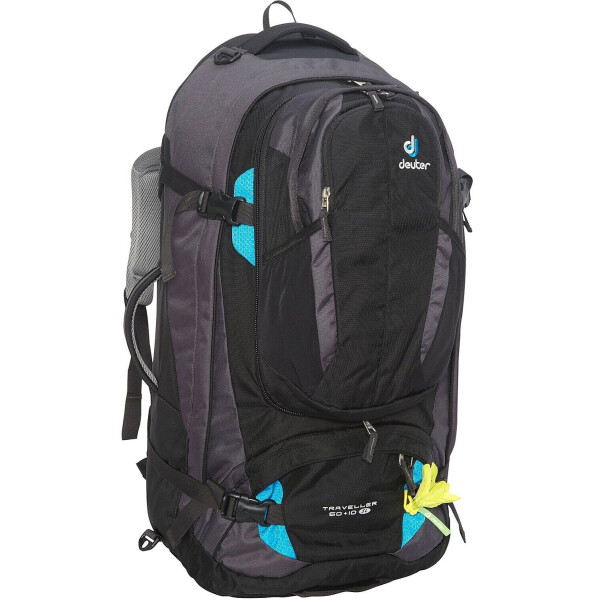 

Сумка-рюкзак Deuter Traveller 60+10 SL black-turquoise (3510015 7321)