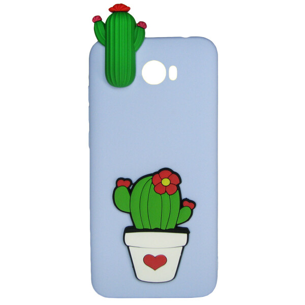 

Чехол Cartoon 3D Case для Huawei Y5 II Кактусы