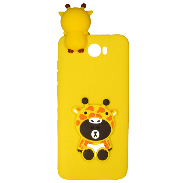 

Чехол Cartoon 3D Case для Huawei Y5 II Жираф