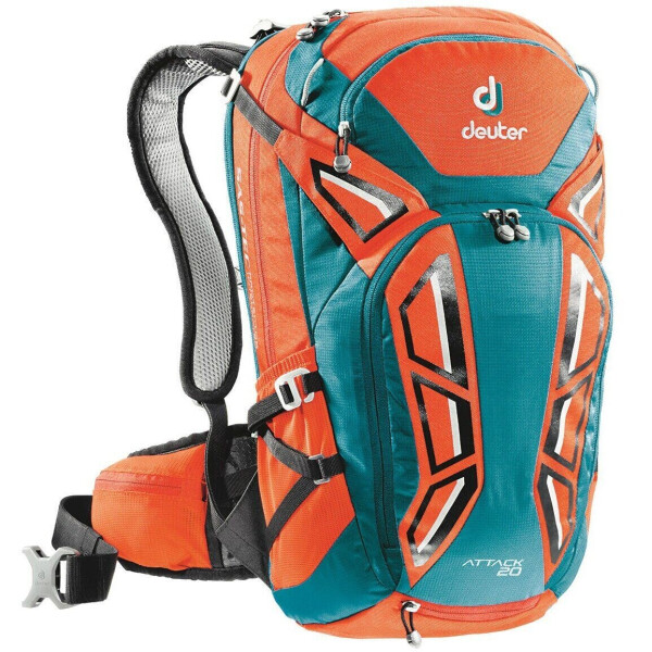 

Велорюкзак Deuter Attack 20 papaya-petrol (3200216 9306)
