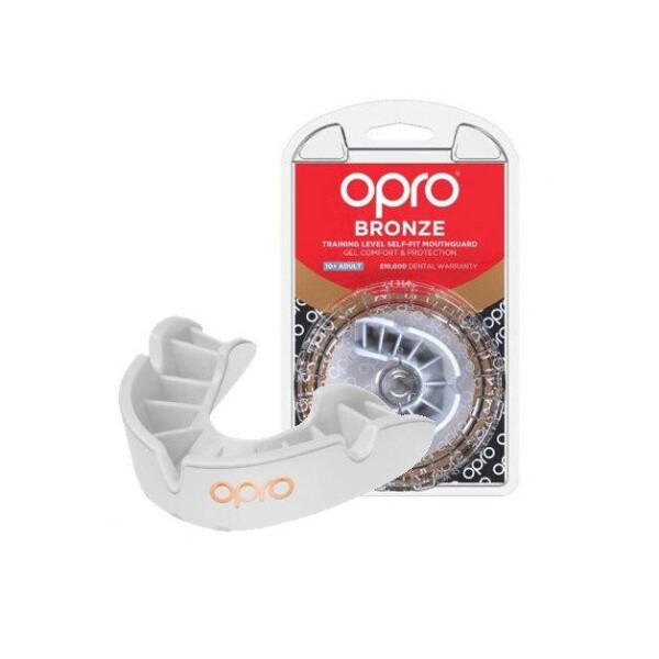 

Капа OPRO Bronze While (art.002219004)