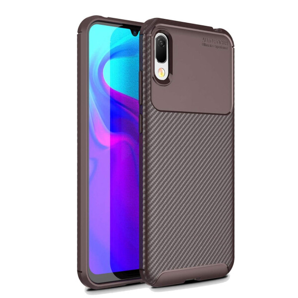 

Чехол Carbon Case Huawei Y6 2019 / Y6 Pro 2019 Коричневый