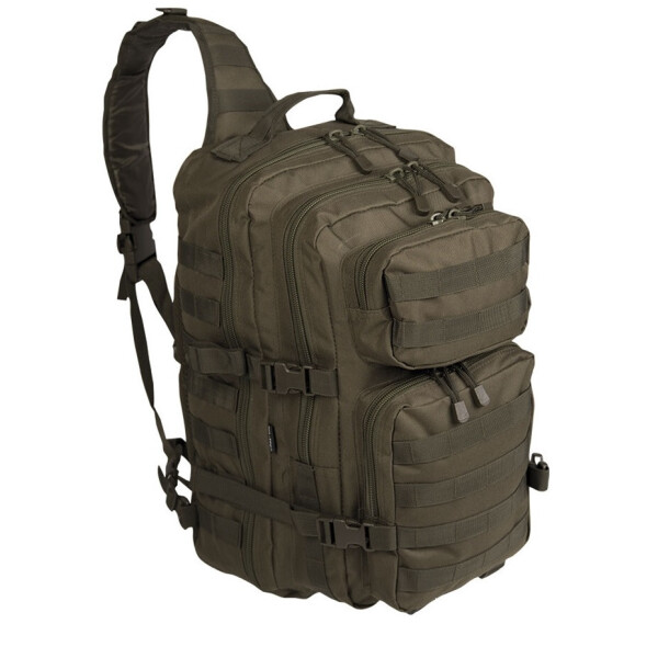 

Рюкзак однолямочный Mil-tec ONE STRAP ASSAULT PACK LG Оливковый