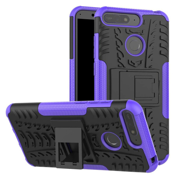 Акция на Чехол Armor Case для Huawei Y6 Prime 2018 Фиолетовый от Allo UA