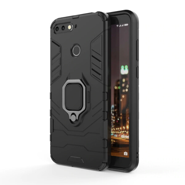

Чехол Ring Armor для Huawei Y6 Prime 2018 Черный