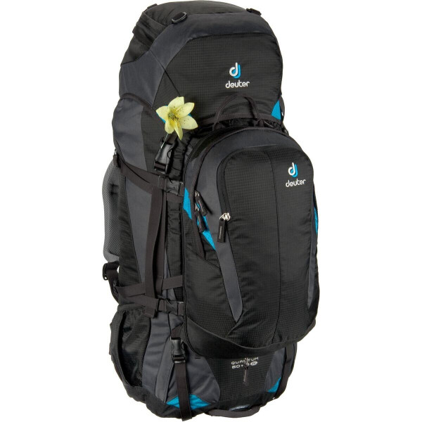 

Рюкзак Deuter Quantum 60+10 SL black-turquoise (3510315 7321)
