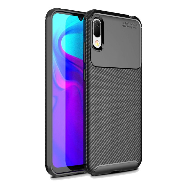 

Чехол Carbon Case Huawei Y6 Pro 2019 / Enjoy 9e Черный