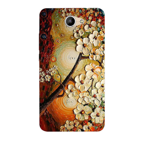 

Чехол с рисунком Printed Silicone для Huawei Y7 Цвет Яблони