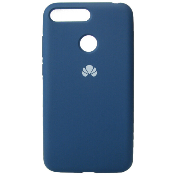 

Чехол Original Full Cover Huawei Y7 2018 / Honor 7C Синий