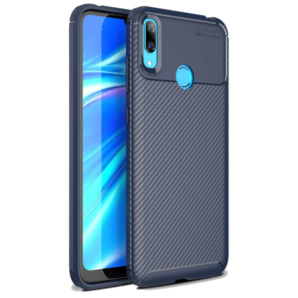 

Чехол Carbon Case Huawei Y7 2019 Синий