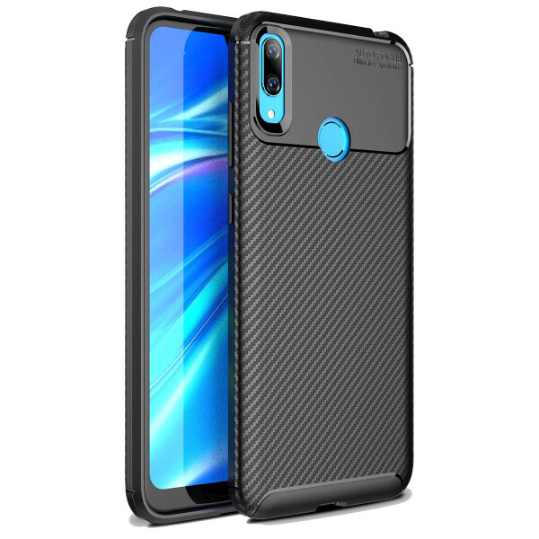 

Чехол Carbon Case Huawei Y7 2019 Черный