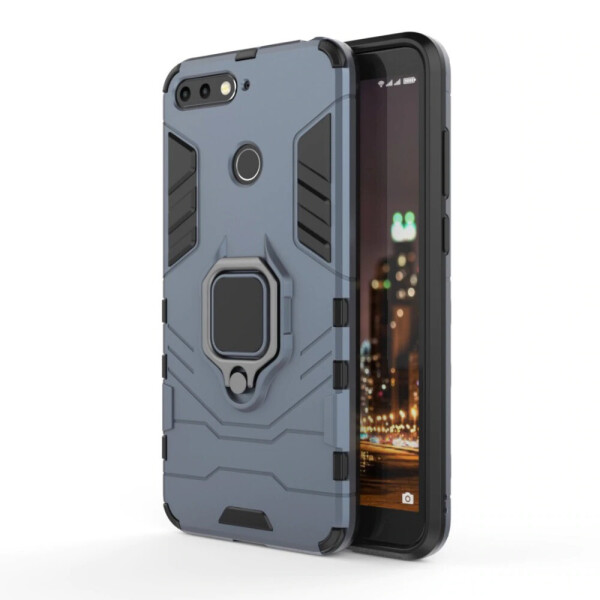 

Чехол Ring Armor для Huawei Y7 Prime 2018 Синий