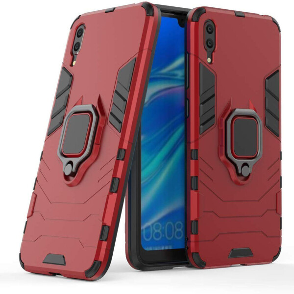 

Чехол Ring Armor для Huawei Y7 Pro 2019 Красный