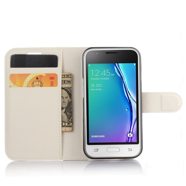 

Чехол-книжка Litchie Wallet для Samsung J105 Galaxy J1 Mini Белый