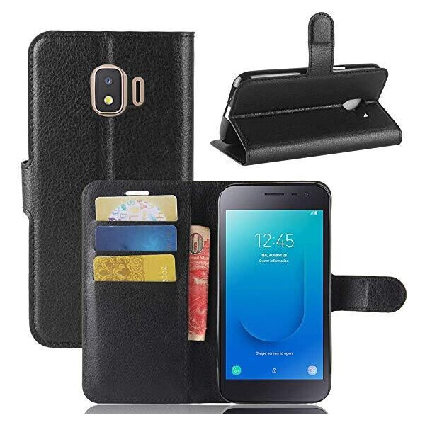 

Чехол-книжка Litchie Wallet для Samsung J260 Galaxy J2 Core Черный