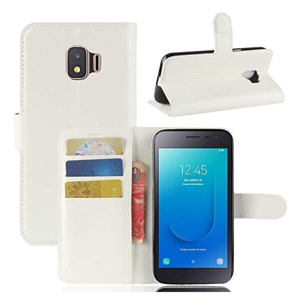 

Чехол-книжка Litchie Wallet для Samsung J260 Galaxy J2 Core Белый