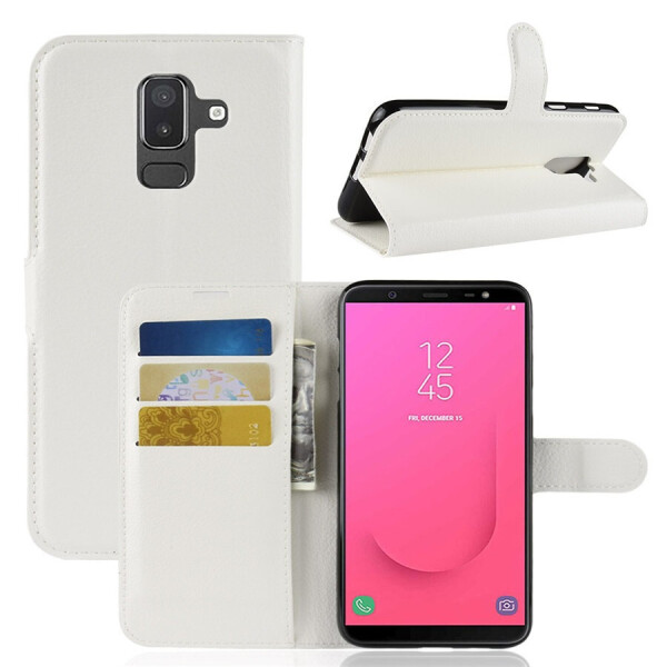 

Чехол-книжка Litchie Wallet для Samsung J810 Galaxy J8 2018 Белый