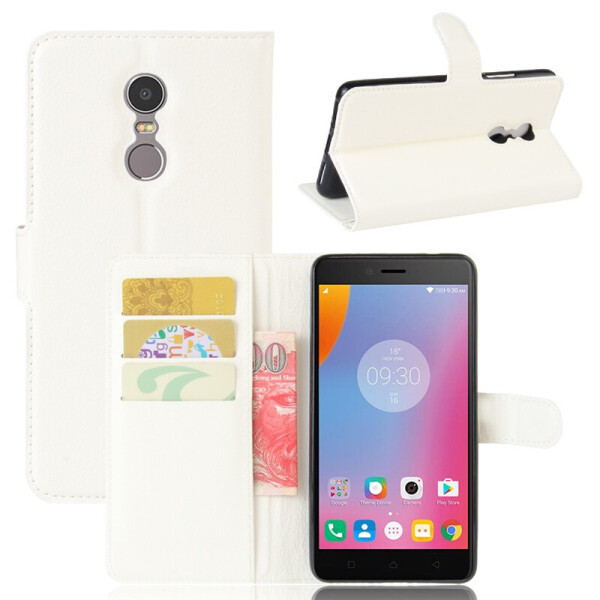

Чехол-книжка Litchie Wallet для Lenovo K6 Note Белый
