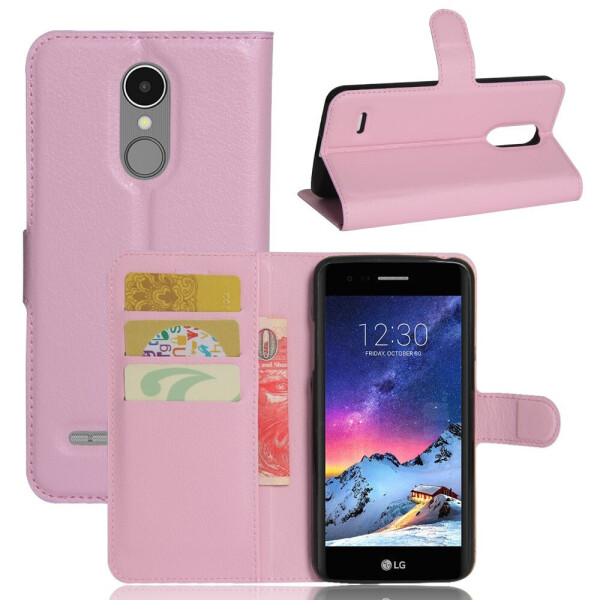 

Чехол-книжка Litchie Wallet для LG K8 2017 Светло-розовый