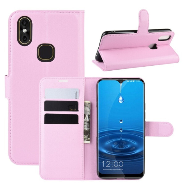 

Чехол-книжка Litchie Wallet для Leagoo M13 Pink