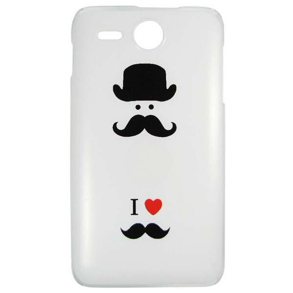 

Чехол с рисунком Printed Plastic для Lenovo A529 Усы