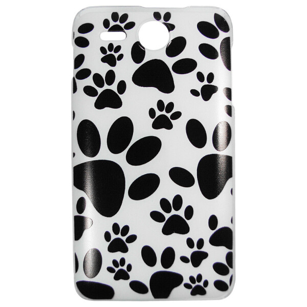 

Чехол с рисунком Printed Plastic для Lenovo A529 Лапы