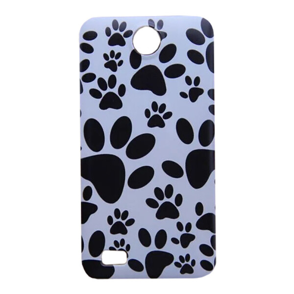 

Чехол с рисунком Printed Plastic для Lenovo A656 Лапы