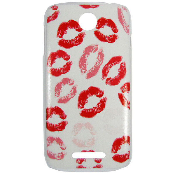 

Чехол с рисунком Printed Plastic для Lenovo A760 Поцелуи