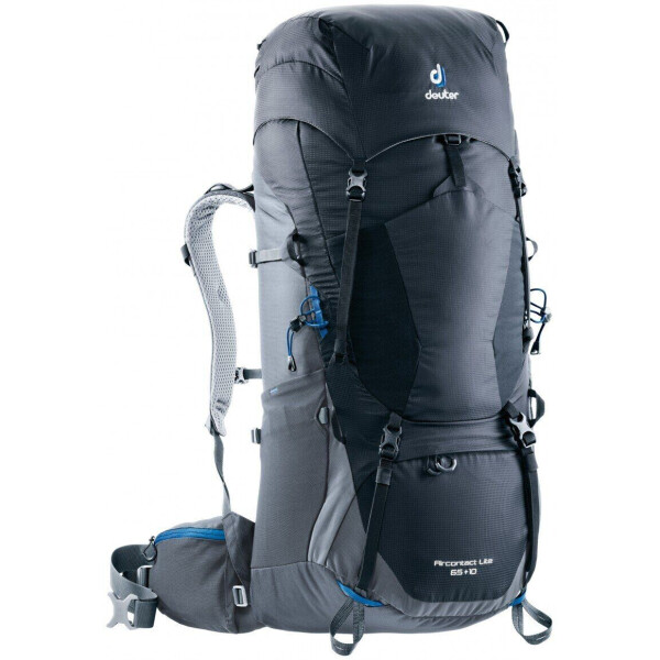 

Рюкзак туристический Deuter Aircontact Lite 65+10 black-graphite (4340318 7403)