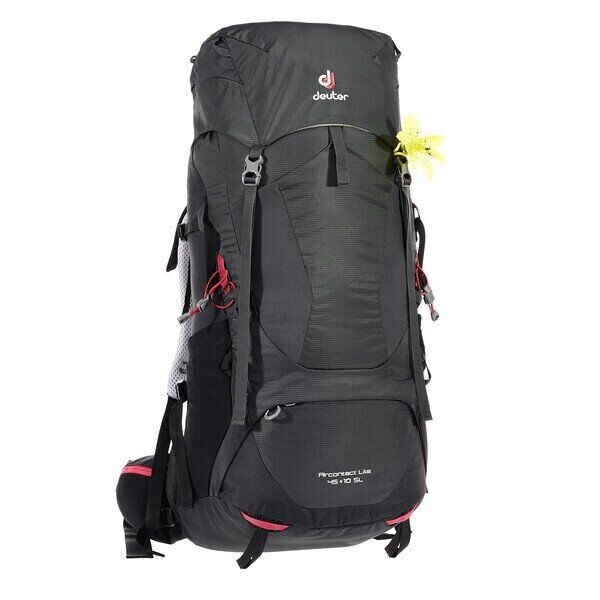 

Рюкзак туристический Deuter Aircontact Lite 45+10 SL graphite-black (3340218 4701)