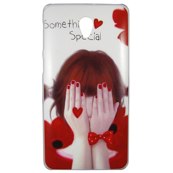 

Чехол с рисунком Printed Plastic для Lenovo S860 Девушка