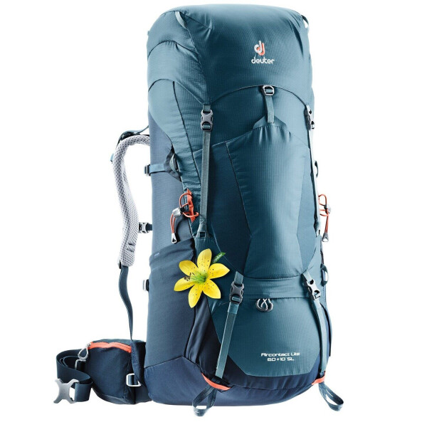 

Рюкзак туристический Deuter Aircontact Lite 60+10 SL arctic-navy (4340218 3329)
