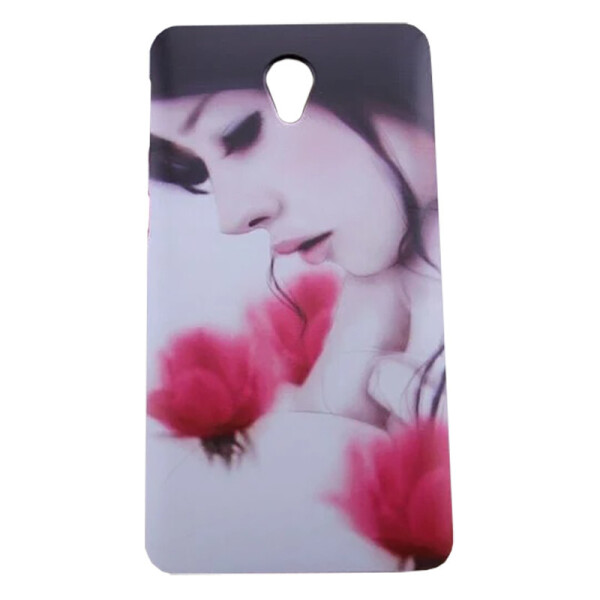 

Чехол с рисунком Printed Plastic для Lenovo S860 Девушка среди цветов